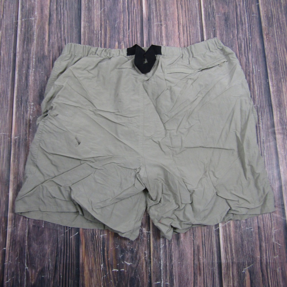 Royal Robbins Hiking Shorts Mens Large Tan Nylon Belted Cargo Outdoor CL44-12